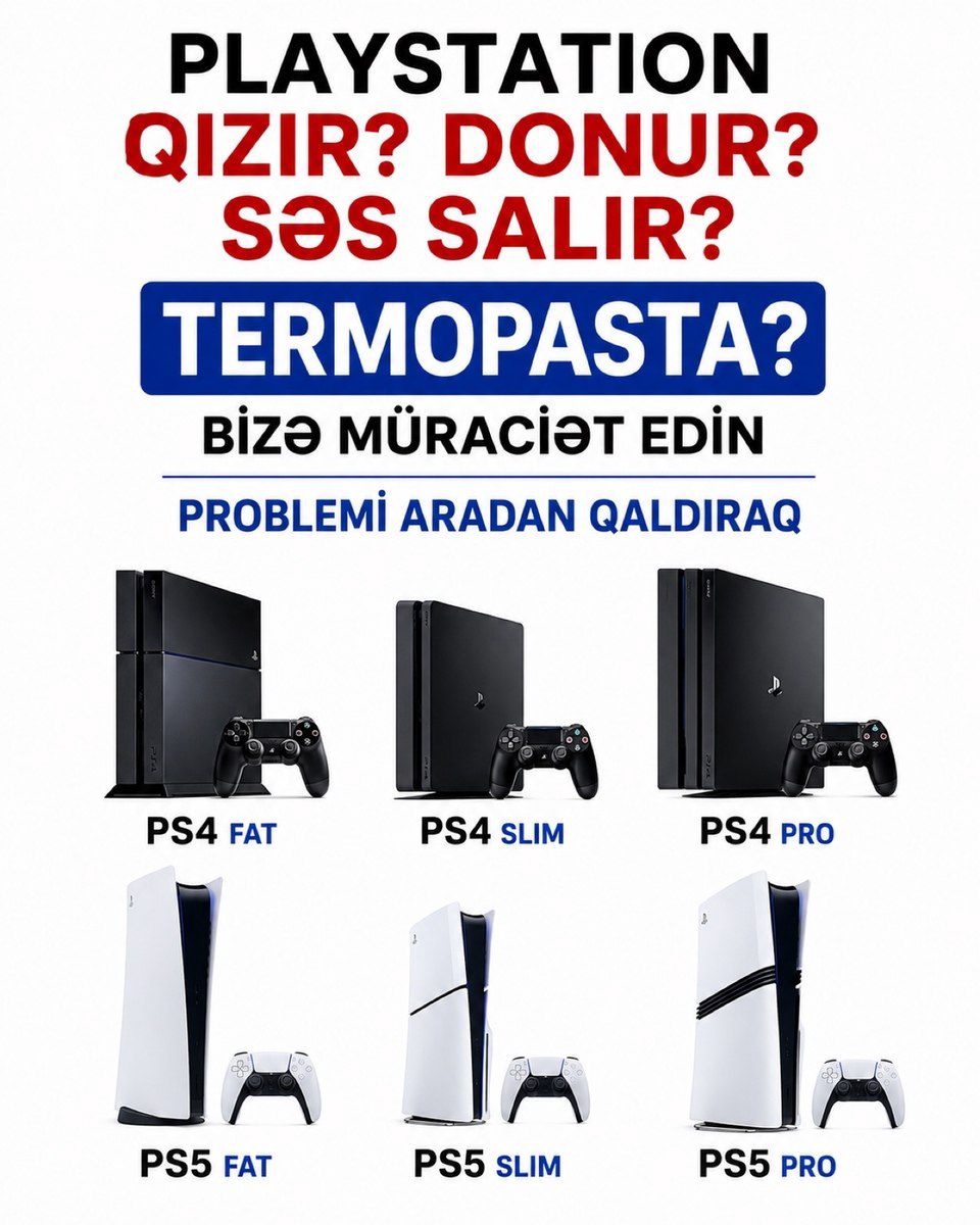 PlayStation servis — Elektronika, Bakı