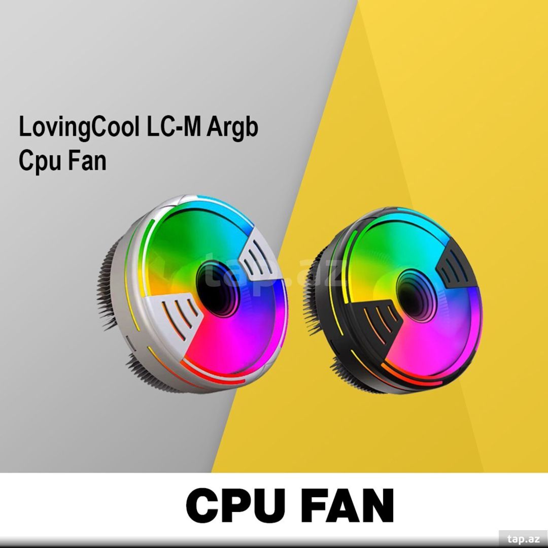 ARGB Cpu Fan "LovingCool LC-M Avto RGB" — Elektronika, Bakı