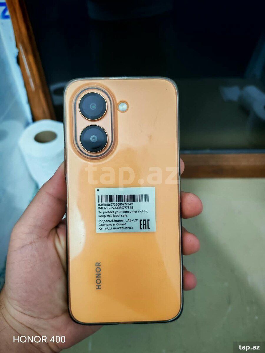 Honor X7e Orange 256GB/6GB — Telefonlar və qadjetlər, Bakı (2)