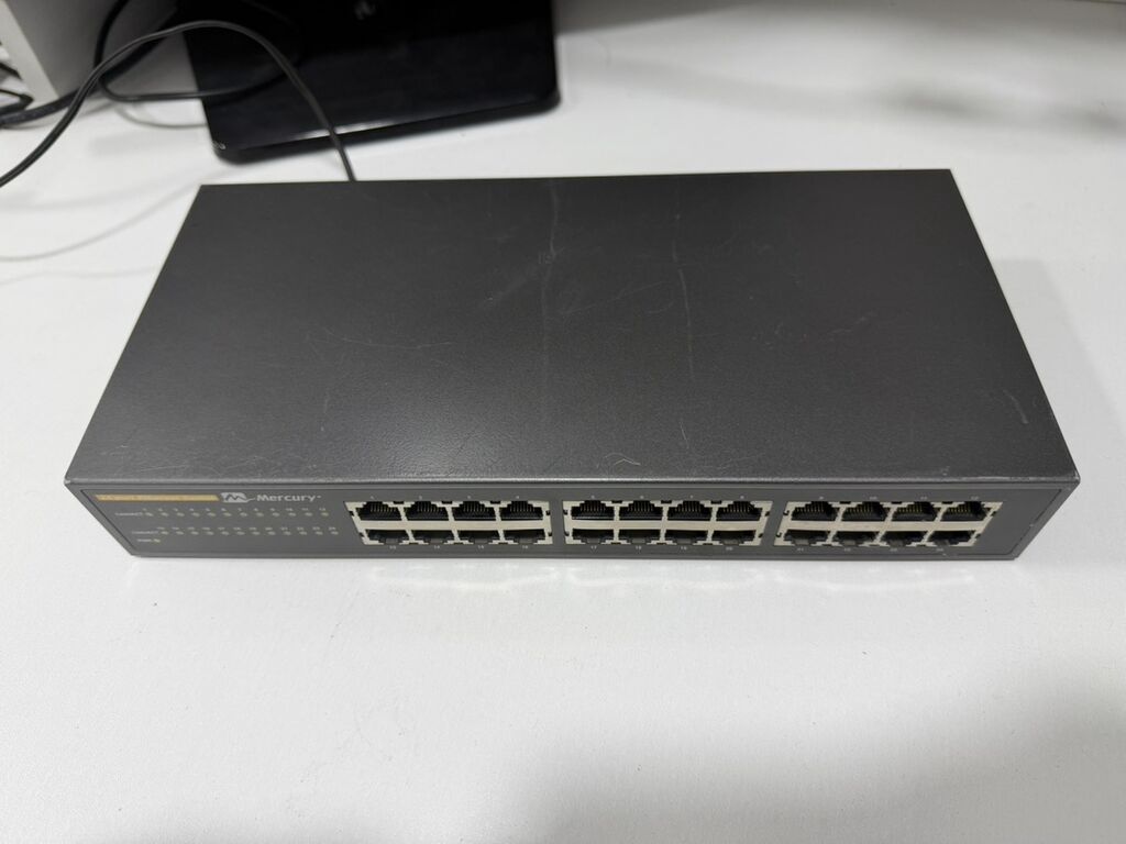 Mercury 24-Port Ethernet Switch - Model: Mercury 24-Port Ethernet