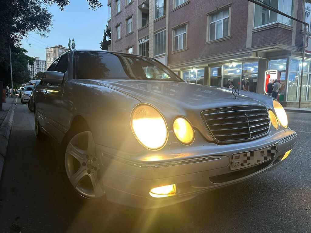 Mercedes-Benz E 220: 2.2 l | 2000 il Sedan — Avto, Bakı (4)