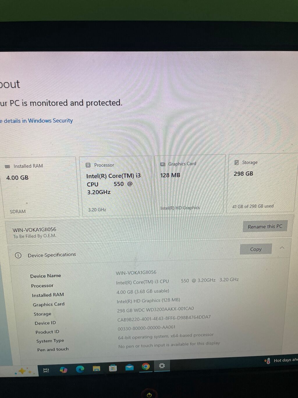 🏞️Full Dest komputer🏞️ 🌌İ3 550 3.20 Ghz🌌 🌠4. Gb Ram🌠 🌍320 Gb Hdd🌍 — Elektronika, Bakı (2)