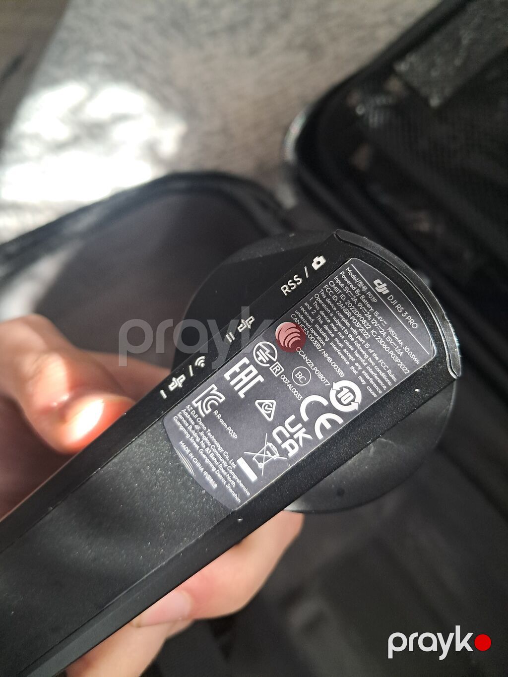 DJI RS 3 Pro peşəkar stabilizator Xüsusiyyətlər: - 3 oxlu motorlu — Elektronika, Digah (2)
