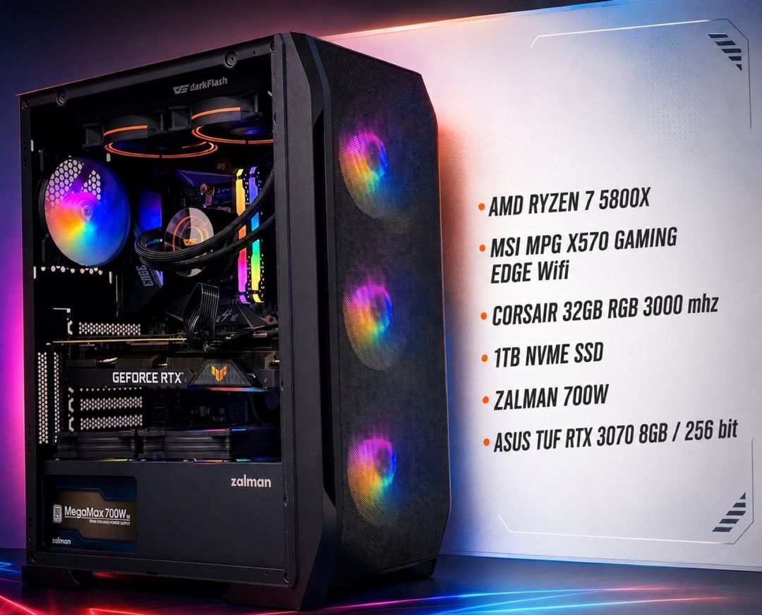 Masaüstü kompüter RYZEN 7 — Masaüstü kompüterlər, Bakı