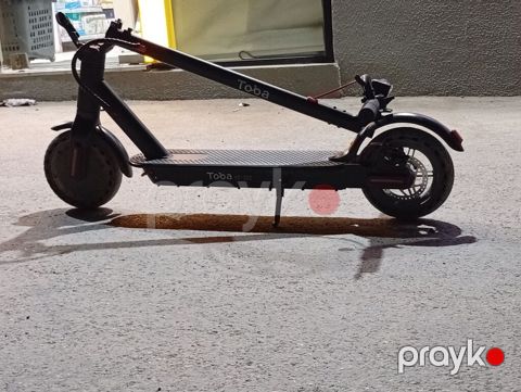 Toba ST 222 elektrik skuter — qatlanan alüminium gövdə