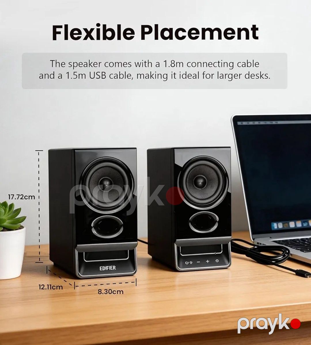 Dinamik Edifier R20BT Black — Səs texnikası, Bakı (10)