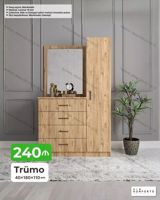 Trümo – 40×180×110 sm - Material: 18 mm laminat - Rəng seçimi — Ürünler