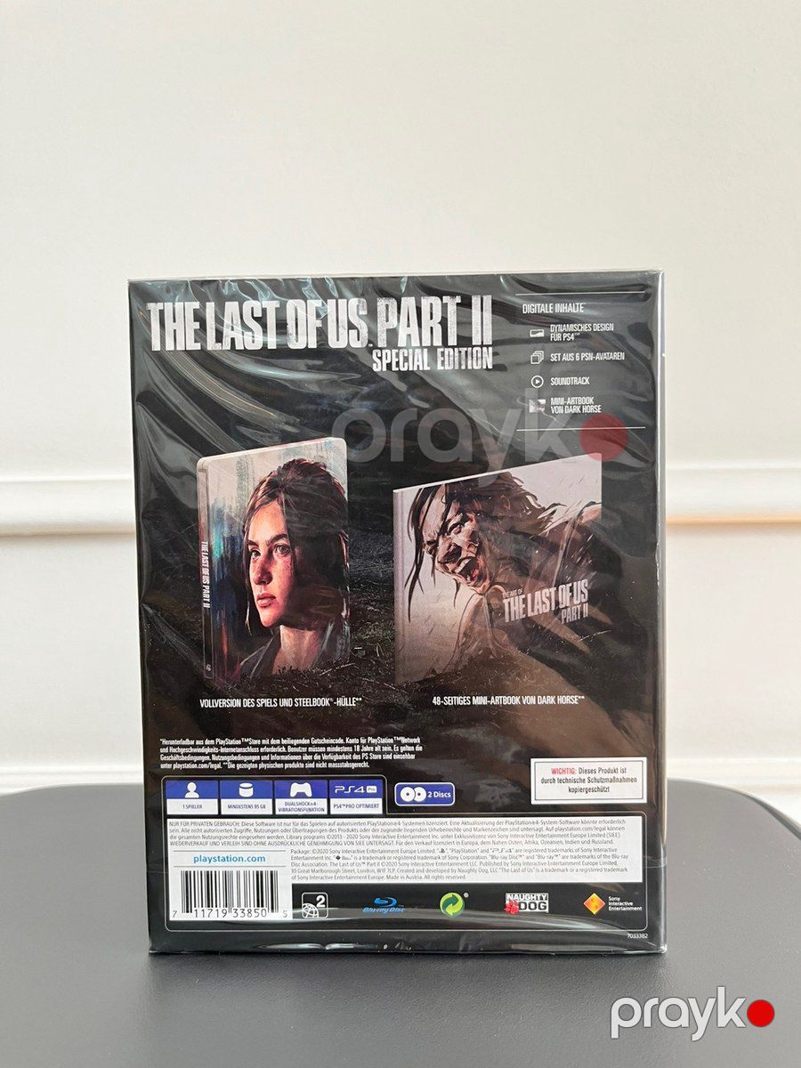 PS4 The Last of Us Part II Special Edition oyun diski — Elektronika, Bakı (3)