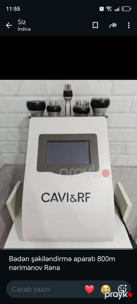 CAVI&RF Kavitasiya və Radiofrekans Aparatı — Yardımlı