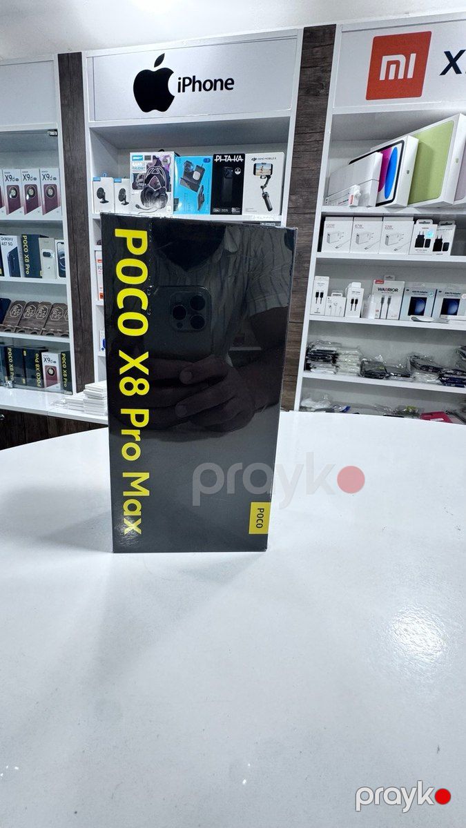 Xiaomi Poco X8 Pro Max Black 512GB/12GB — Smartfonlar, Bakı (2)