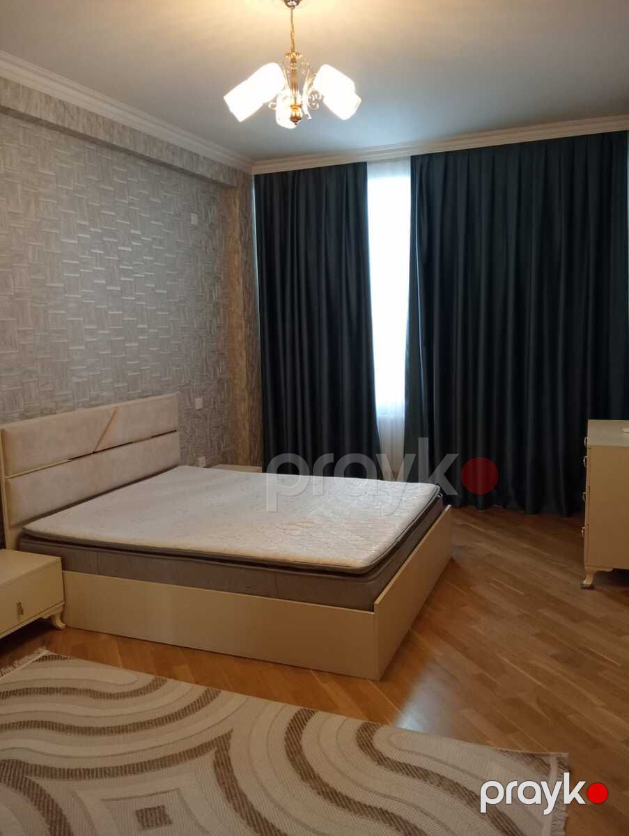 İcarəyə verilir 3 otaqlı yeni tikili 130 m² — Mənzil, Bakı (9)