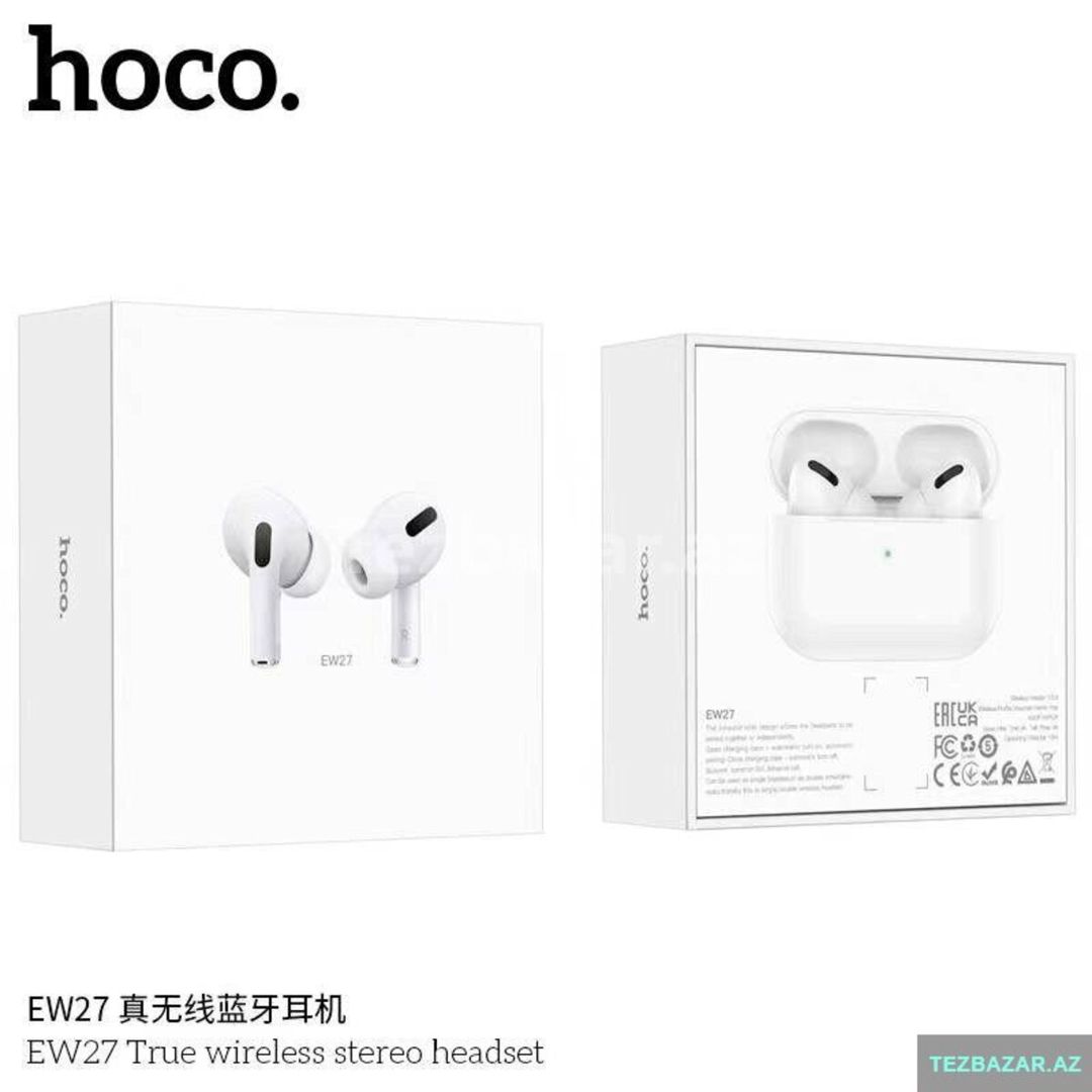 HOCO EW27 simsiz qulaqlıq — Elektronika, Bakı (3)