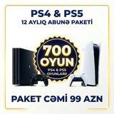 Sony PS4/5 üçün Deluxe abunəlik paket — SonyMax Electronics