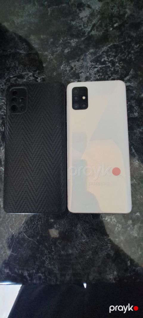 Samsung Galaxy A51, rəng - Ağ, İki sim kartlı