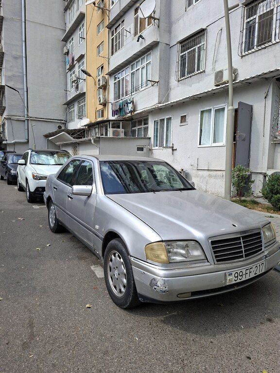 Mercedes C 180, 1.8 L, 1997 il, 411 350 km — Avtomobillər, Bakı (12)