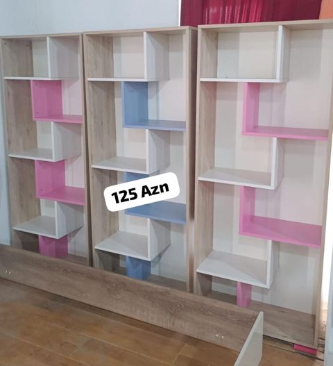 YENİ. Gənc yataq otağı üçün Kitab rəfləri 125 AZN ölçüsü 180×80