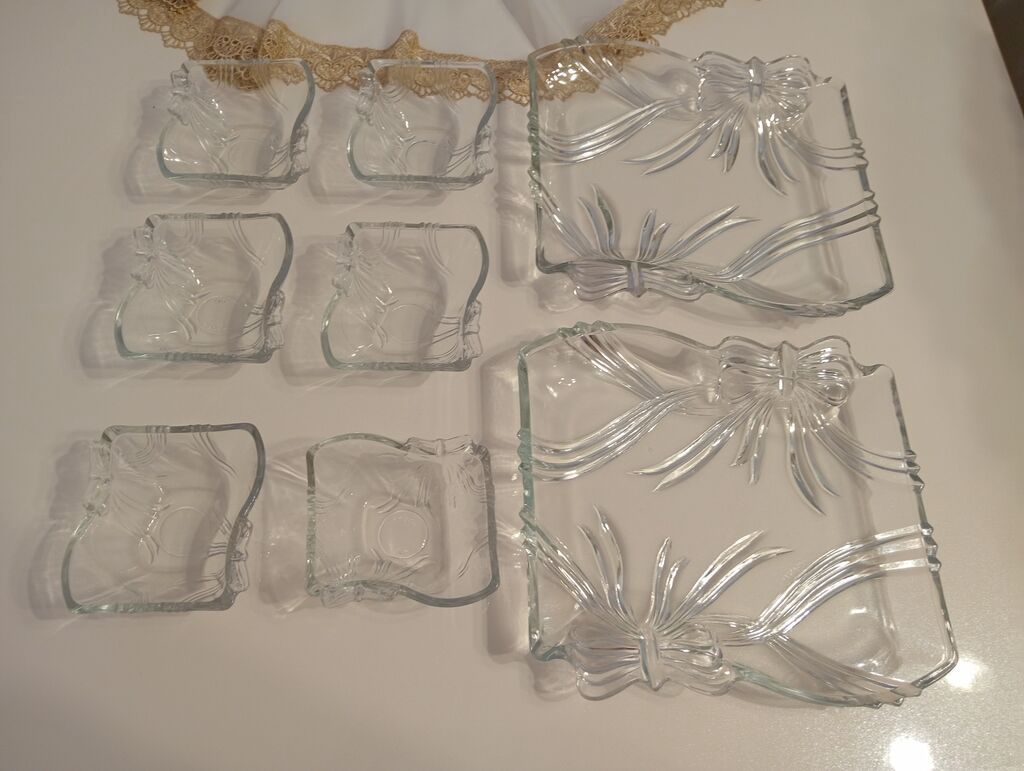 Kasalar, 6 ədədli dəst, Şüşə — Mallar, Bakı (2)
