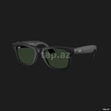 Смарт-очки Ray-Ban Meta Wayfarer (Matte Black/Clear to Graphite Green) — iZone — Electronics