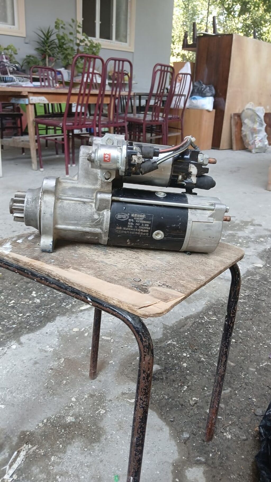 Starter (starter motor) – ağır yük kommersiya nəqliyyatı üçün - 24V — Ehtiyat hissələri, Bakı (4)