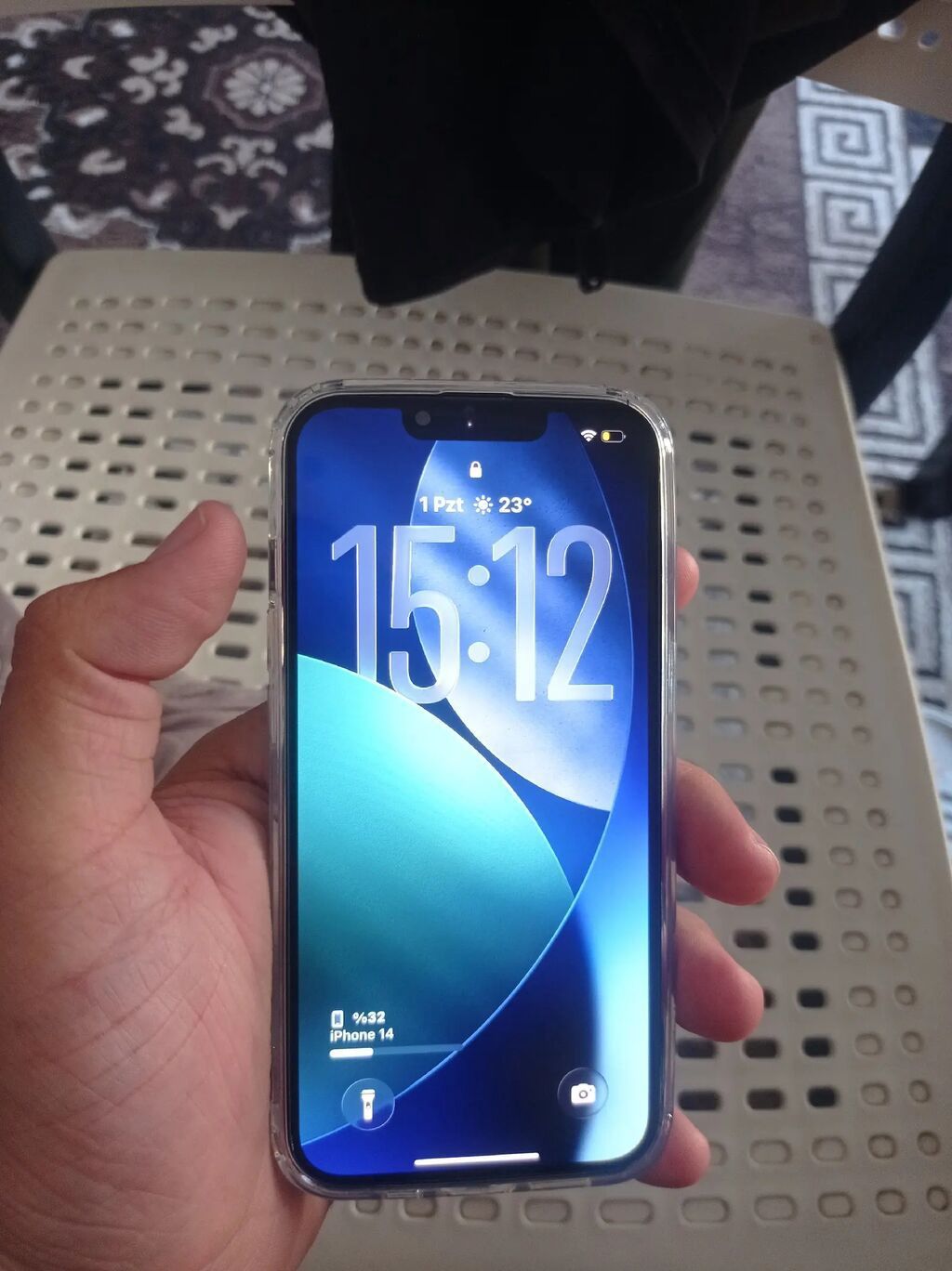 IPhone 14, 128 GB, Qara, Face ID — Apple iPhone, Lənkəran (2)