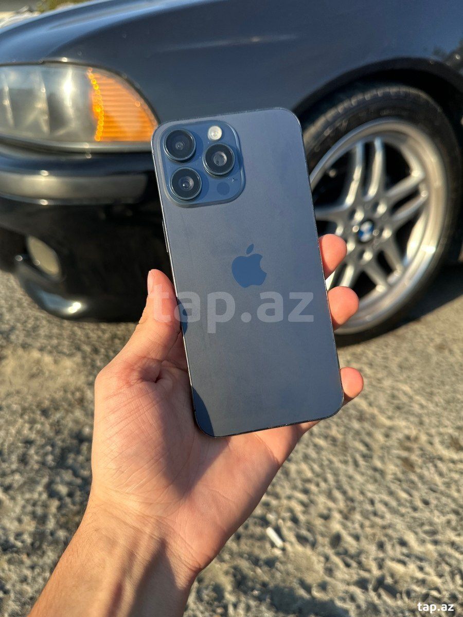 Apple iPhone 15 Pro Max Blue Titanium 256GB/8GB — Mallar, Bakı