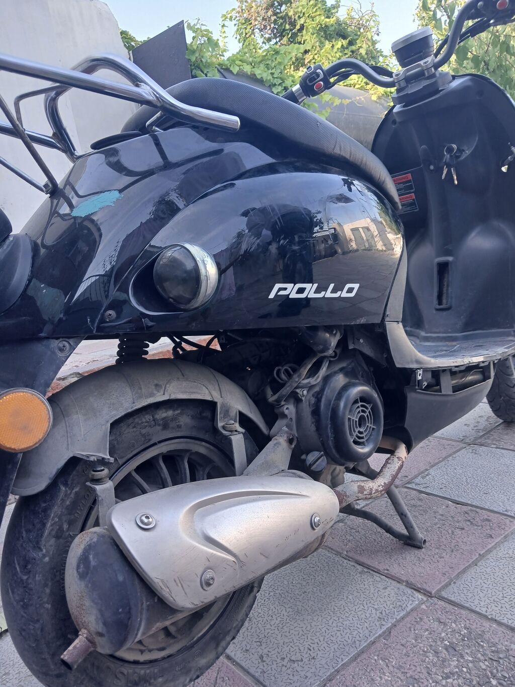 Elektrik skuter – POLLO markalı, qara rəng Texniki xüsusiyyətlər: - — Avto, Fatmayı (9)