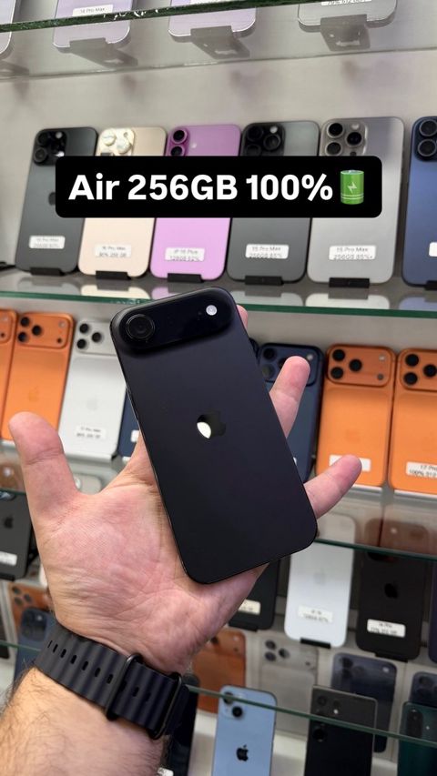Apple iPhone Air Space Black 256GB/8GB — Bakı