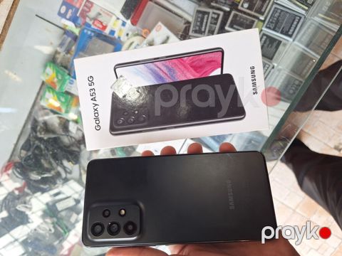 Samsung Galaxy A53 5G, 256 GB, rəng - Qara, İki sim kartlı
