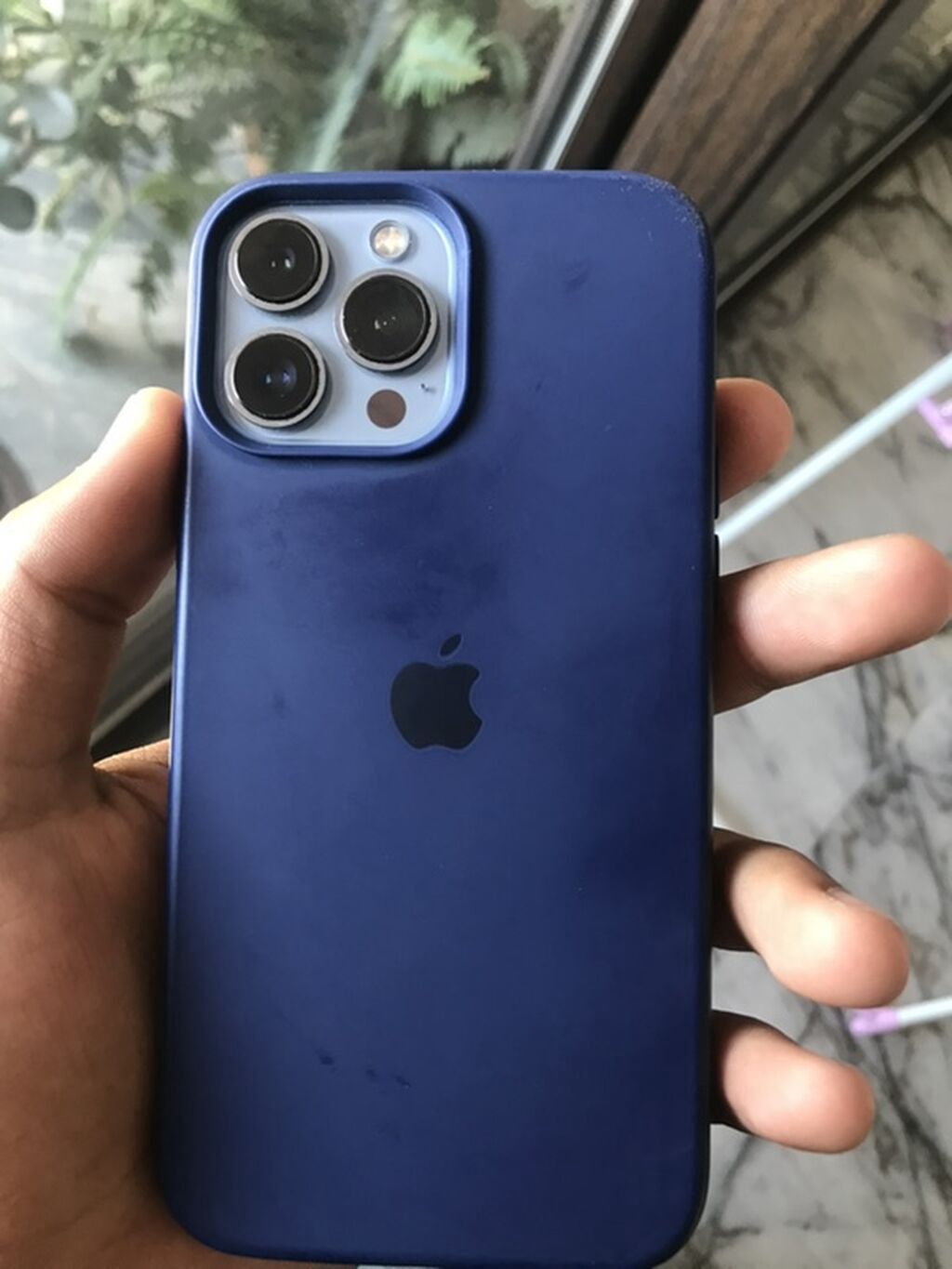 IPhone 13 Pro Max, 256 GB, Göy, Zəmanət, Simsiz şarj — Apple iPhone, Bakı
