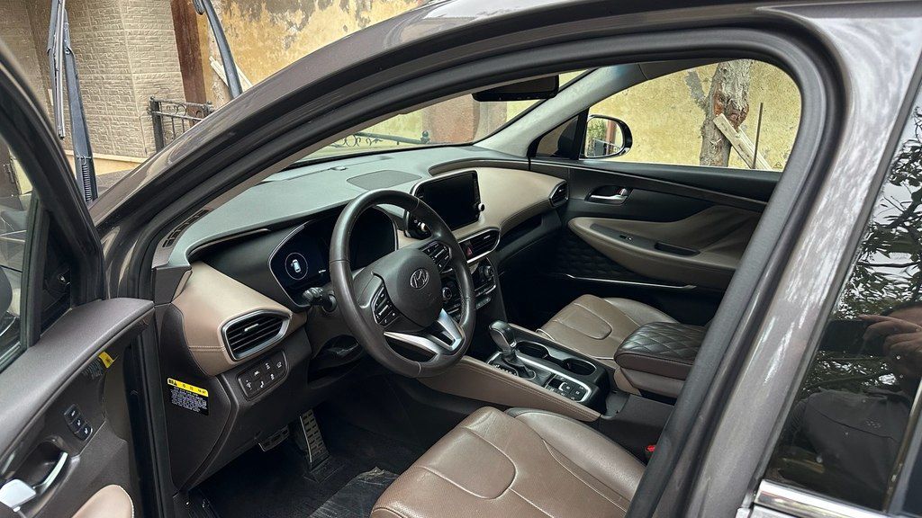 Hyundai Santa Fe, 2.0 L, 2018 il, 110 300 km — Avtomobillər, Bakı (4)