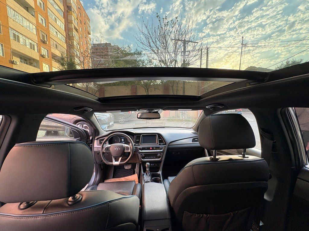 Hyundai Sonata, 2.0 L, 2018 il, 107 000 km — Avtomobillər, Bakı (9)