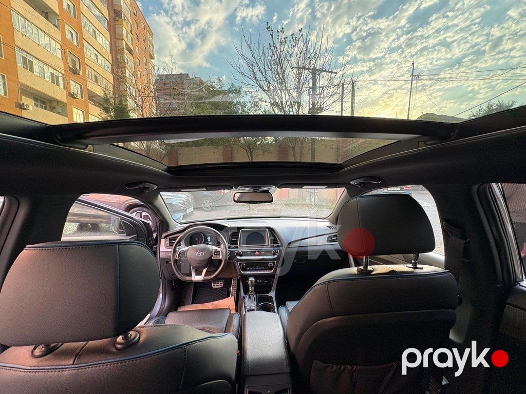 Hyundai Sonata, 2.0 L, 2018 il, 107 000 km — Avtomobillər, Bakı (9)