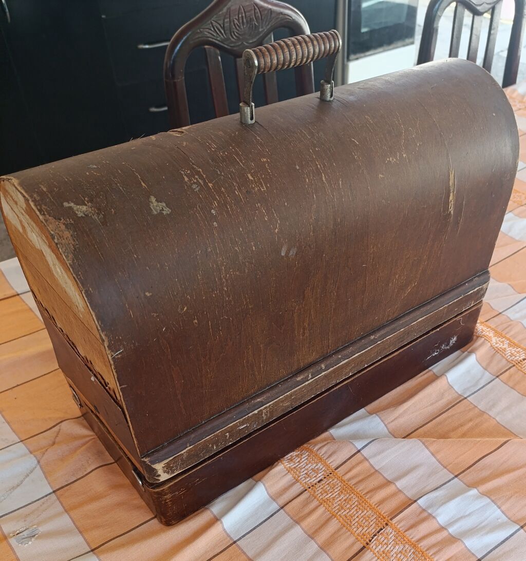 Qədim tikiş maşını,1 əsrlik,tam işlək vəziyyətdə — Biznes və avadanlıq, Mingəçevir (7)