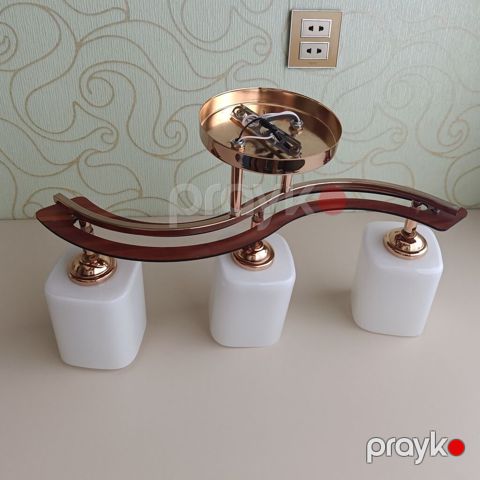 Çılçıraq, 3 lampa, Metal — Bakı