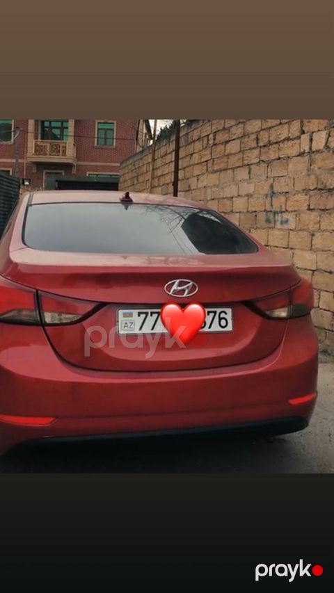 Hyundai Elantra, Albali reng 2015 ci il problemi yoxdu parca ful salon