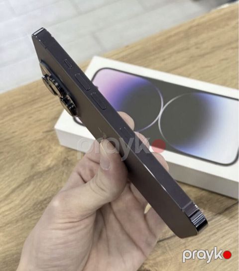 IPhone 14 Pro, 128 GB, Deep Purple, Zəmanət, Barmaq izi, Face ID