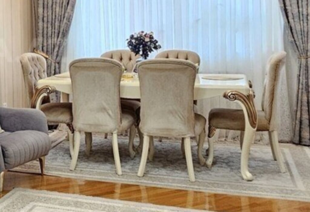 Masa dəsti satılır 600₼.masa açılmır.Maşın boyasıdır.6 — Mebel, Bakı