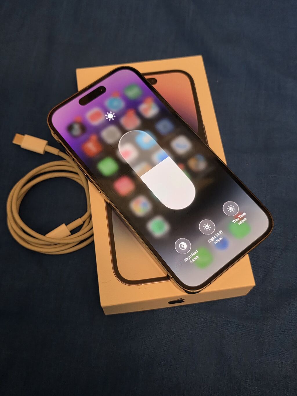 IPhone 14 Pro, 128 GB, Deep Purple, Simsiz şarj, Face ID — Apple iPhone, Digah