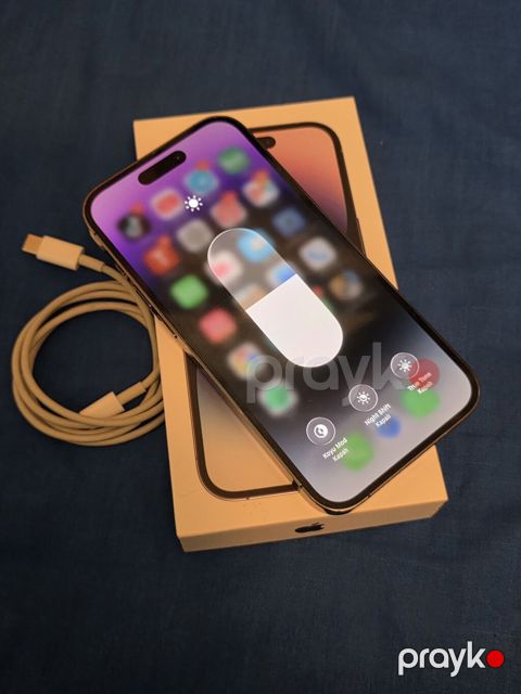 IPhone 14 Pro, 128 GB, Deep Purple, Simsiz şarj, Face ID