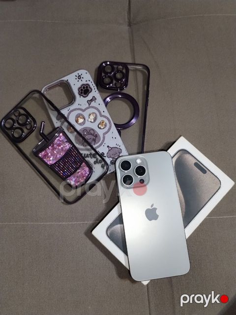 IPhone 15 Pro Max, 256 GB, Natural Titanium, Face ID