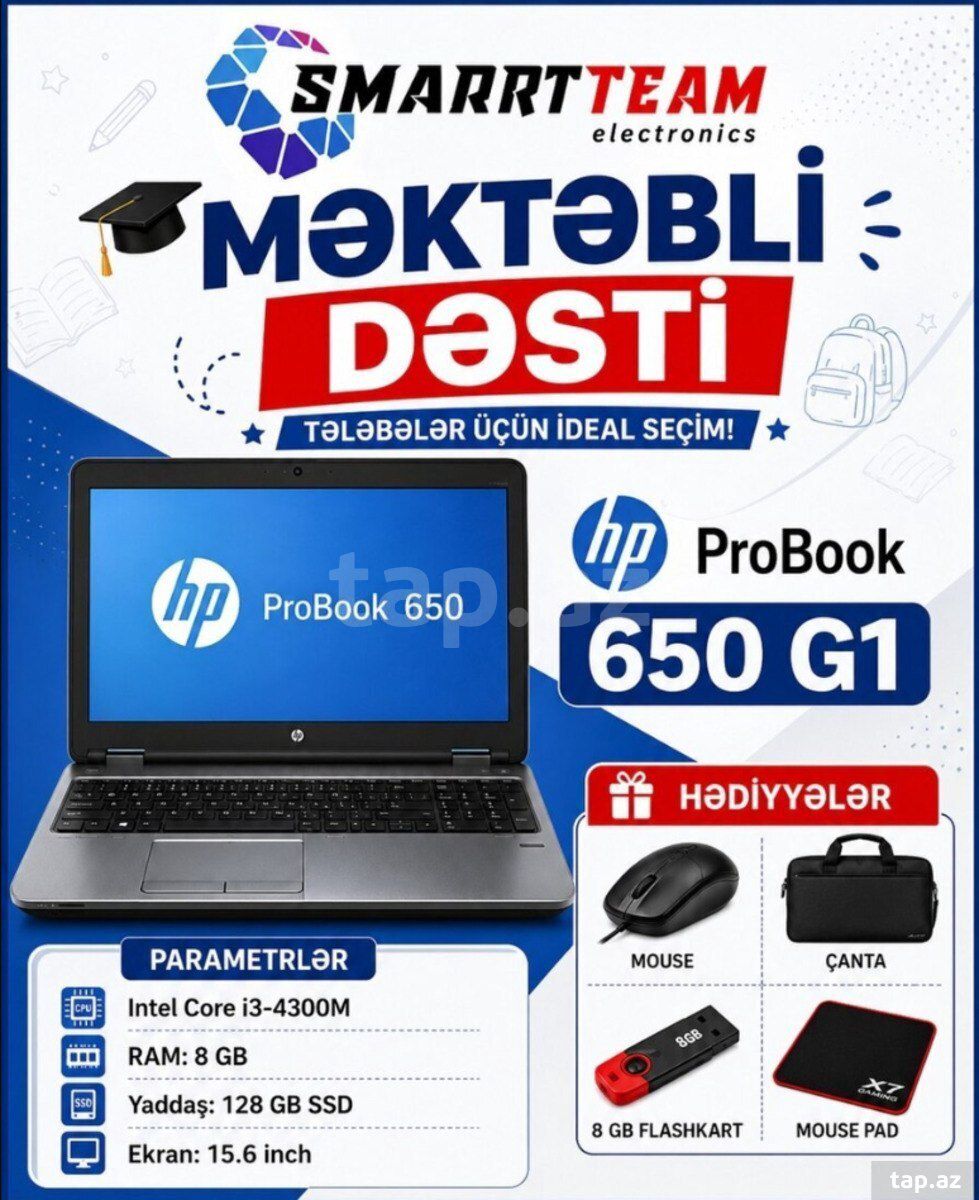Noutbuk HP 650G1 — Elektronika, Bakı
