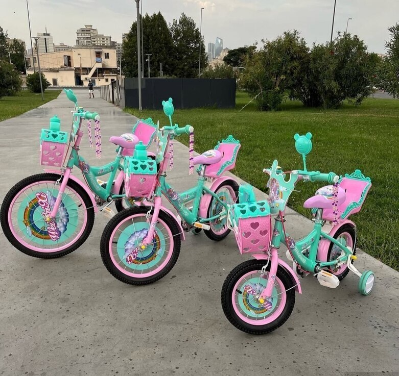 Barbi Temalı Uşaq Velosipedi — Velosipedlər, Bakı (3)