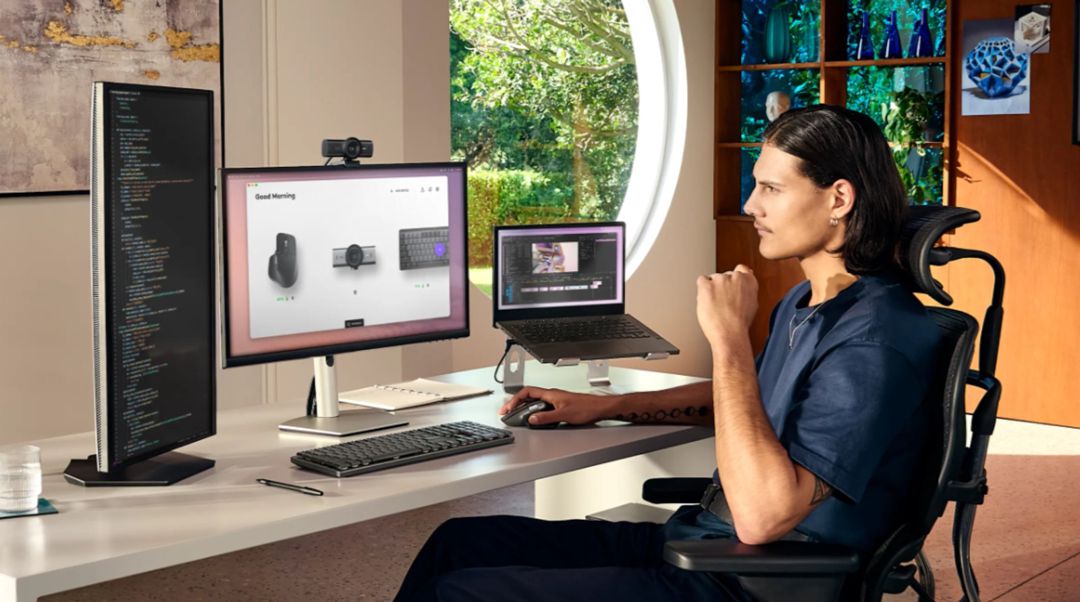 Web kamera Logitech Brio 4k Black — Elektronika, Bakı (5)