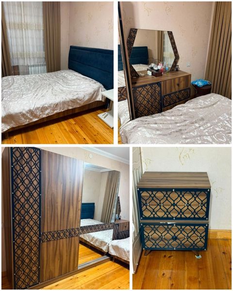 Yataq dəsti satılır 500₼.matrası var,bazası yoxdur.Ünvan — Nərmin — Комплекты мебели для спальни
