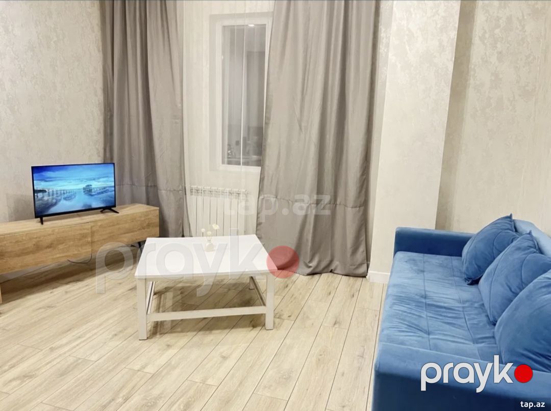 2-otaqlı yeni tikili kirayə verilir, İnşaatçılar m., 72 m² — Daşınmaz əmlak, Bakı (5)