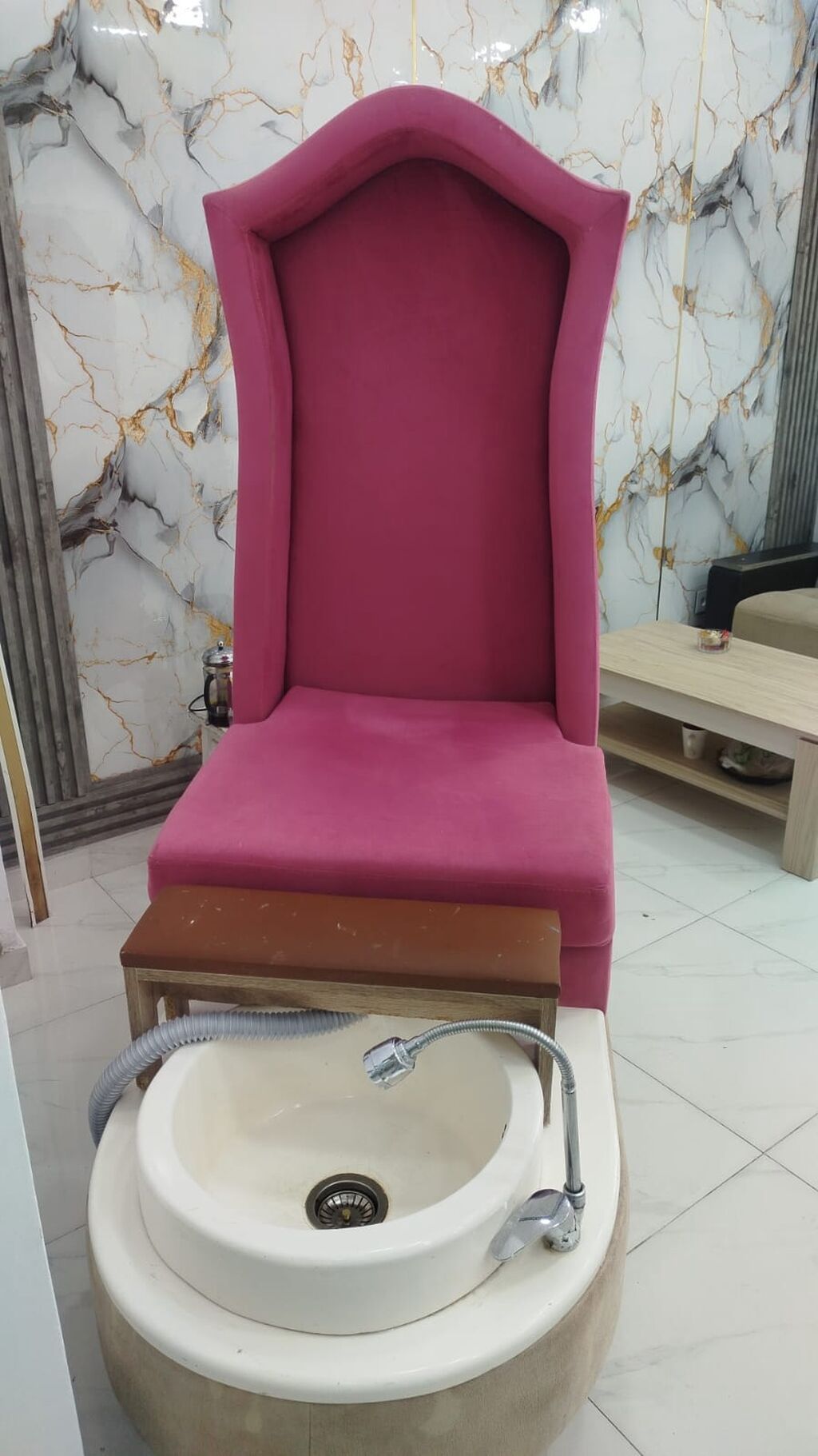 İşlənmiş, Pedikür kreslosu