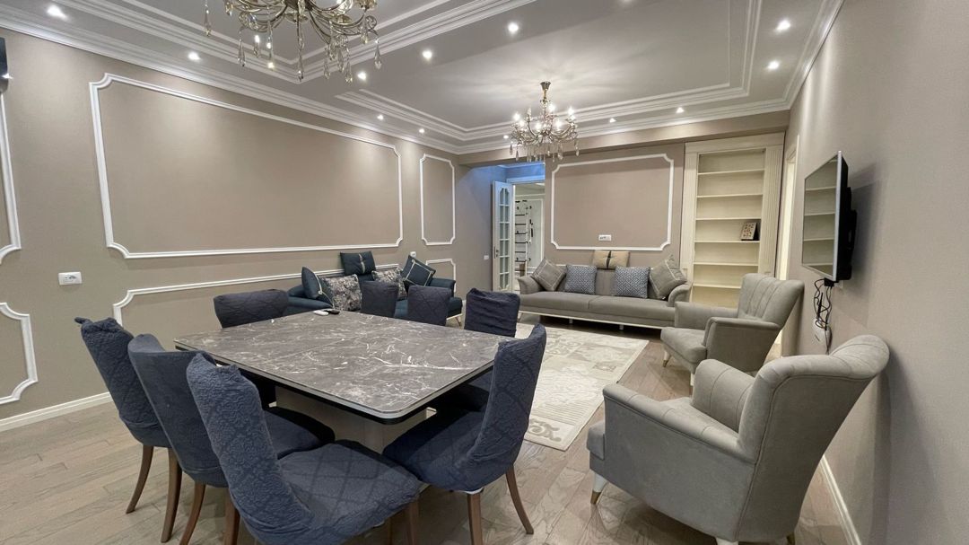 4-otaqlı yeni tikili, Elmlər Akademiyası m., 140 m² — Daşınmaz əmlak, Bakı (3)