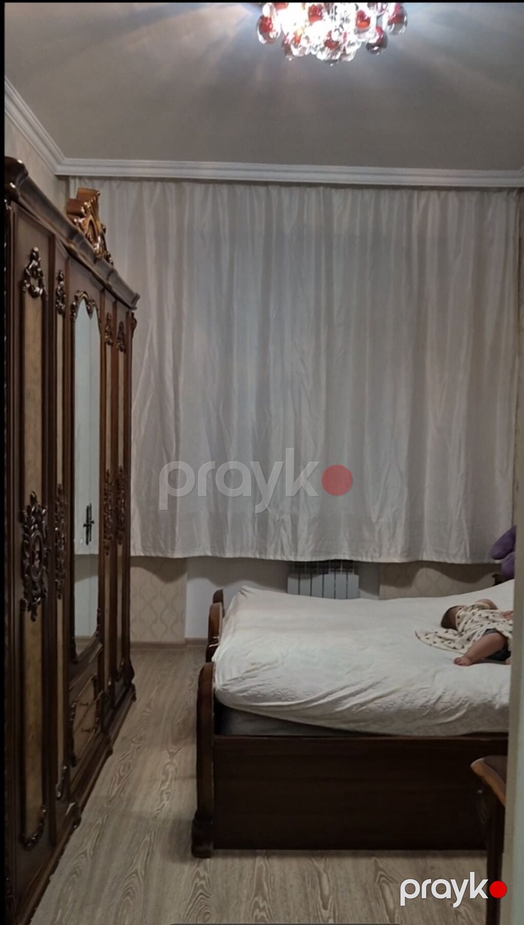 2 otaqlı mənzil – interyer təsviri - Dəhliz: Açıq planlı keçid — Daşınmaz əmlak, Digah (2)