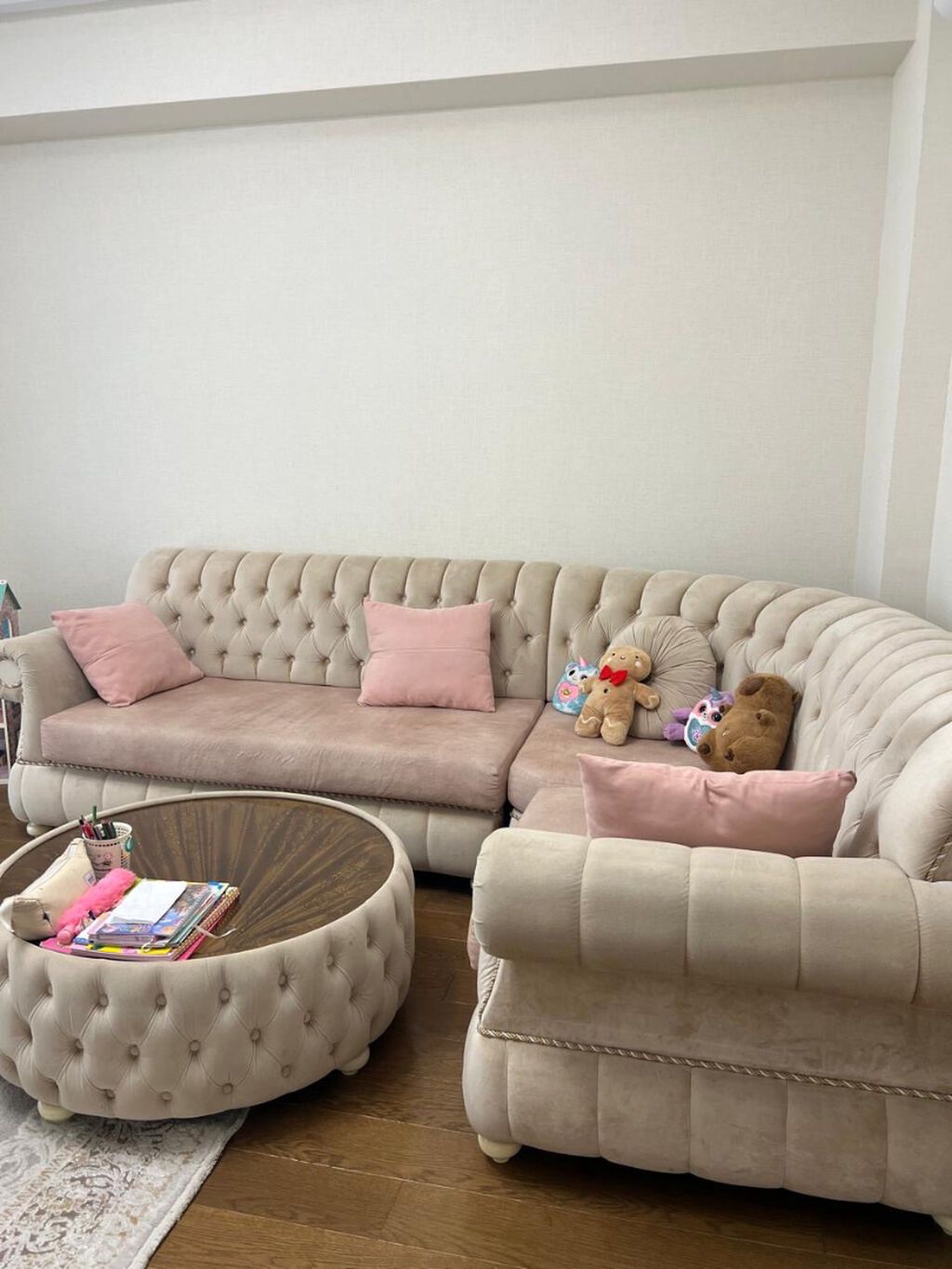 İşlənmiş, Künc divan, Qonaq otağı üçün, Açılmayan