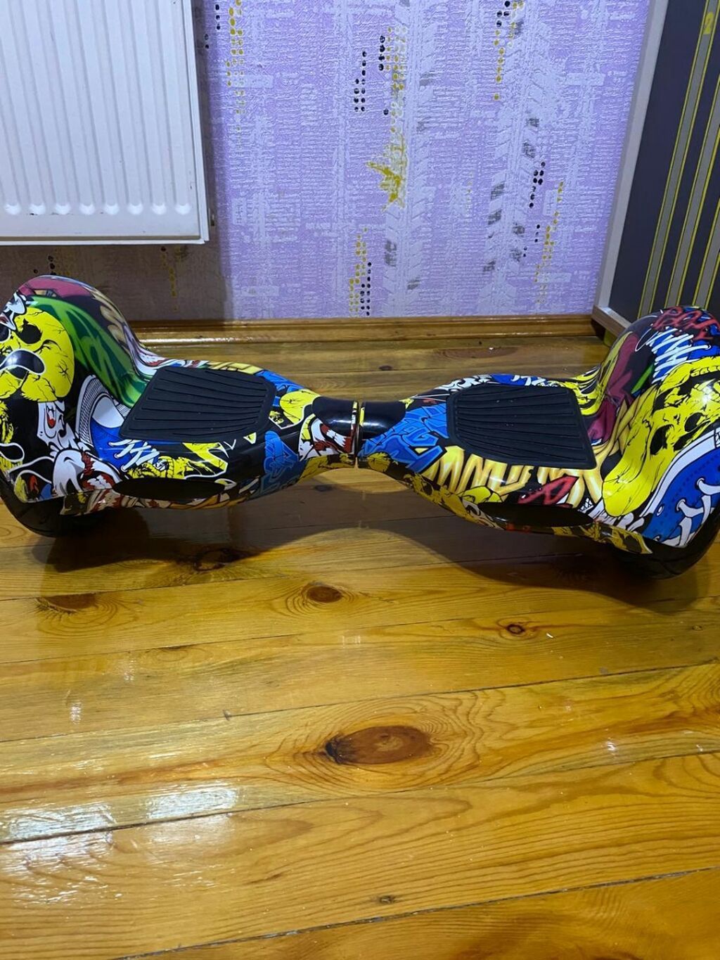 Qraffiti dizaynlı hoverboard (self-balance scooter)) -çox qəşəng — Mallar, Bakı (7)